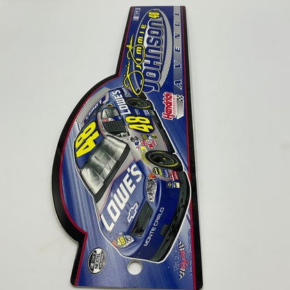 NASCAR #48 Jimmie Johnson Avenue Sign
