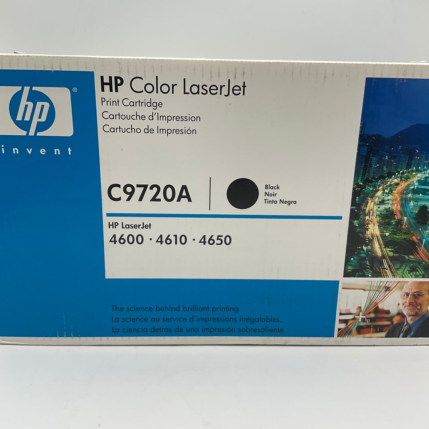 HP Color LaserJet Black Print Cartridge C9720A 4600 4610 4650 Brand New