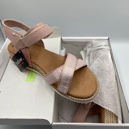Dodow Womens's Sandals Pink Size 11