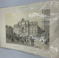Vintage Architectural Print Of Trevi Fountain In Rome,Italy “Fontana Di Trevi”