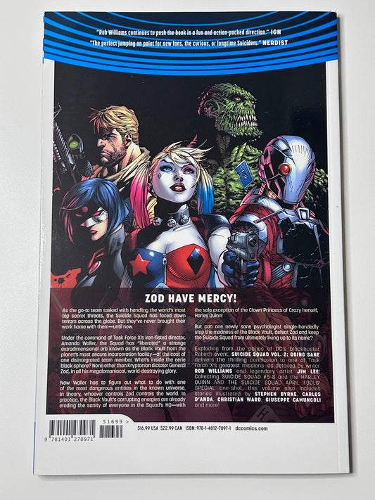 Suicide Squad Vol 2 Going Sane DC Comics Universe Rebirth Comic Book Graphic Novel Jun 2017