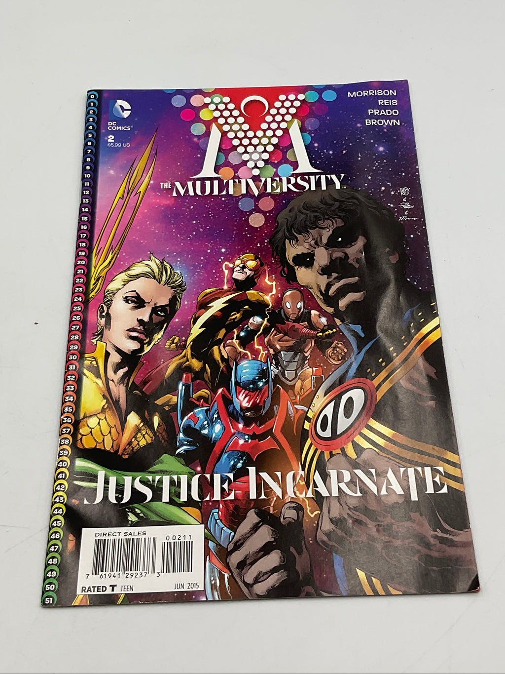 The Multiversity #2 Justice Incarnate Grant Morrison DC Comic Loose Copy