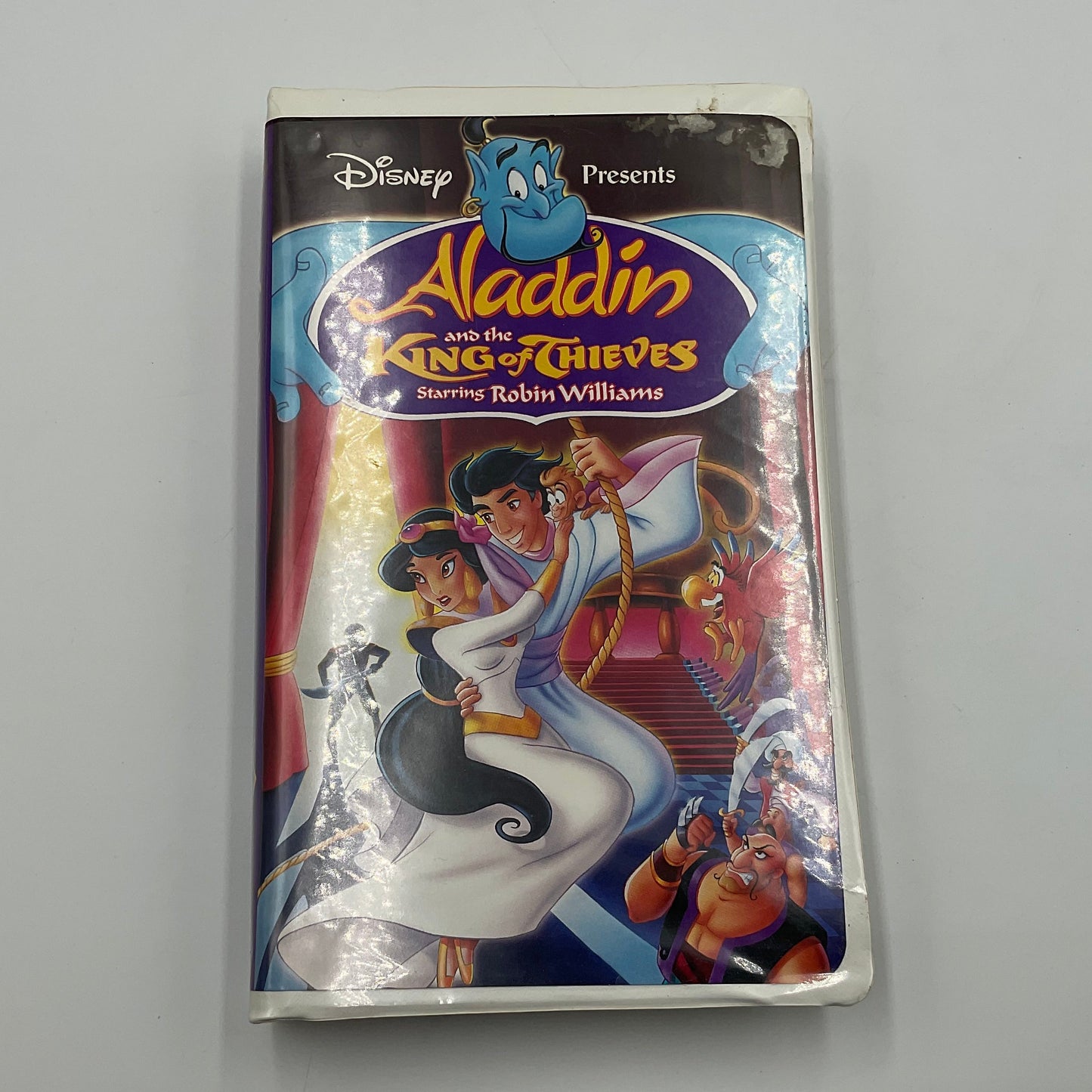 Disney’s Aladdin and the King of Thieves VHS Tape Starring Robin Williams