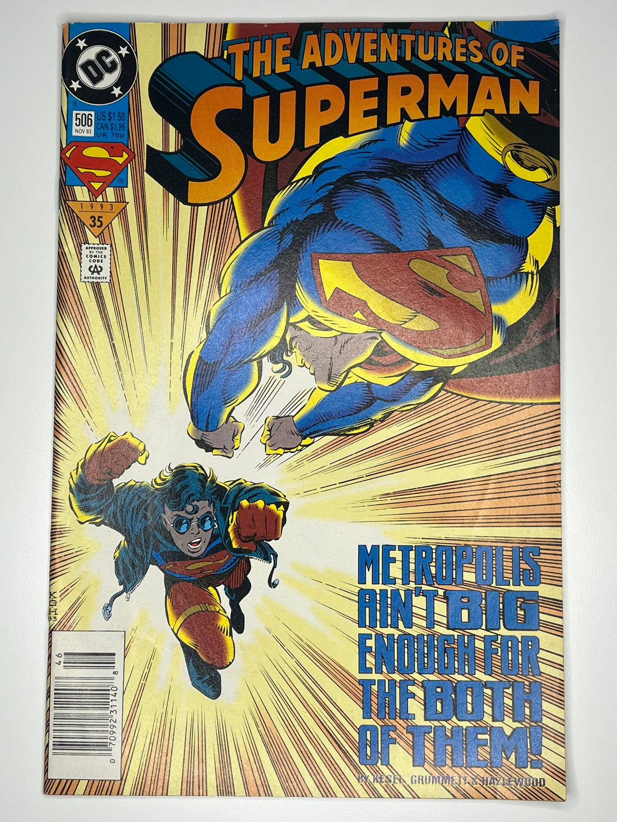 The Adventures of Superman #506 Vintage 1993 DC Comics Comic Book