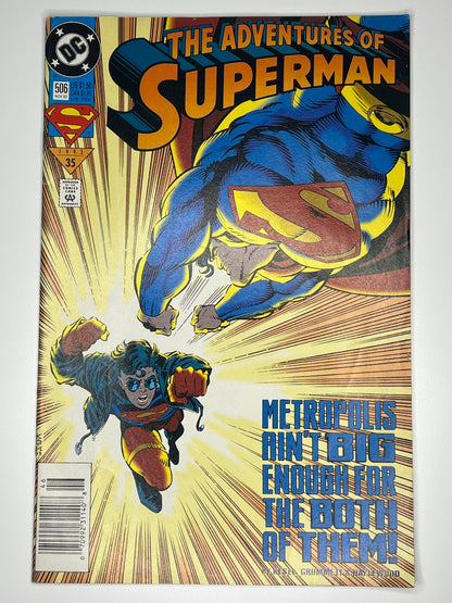 The Adventures of Superman #506 Vintage 1993 DC Comics Comic Book