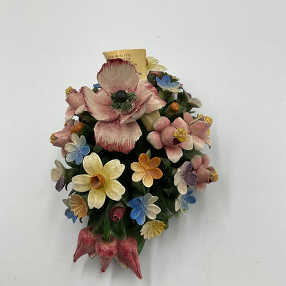 Nova Capodimonte Porcelain Floral Arrangement