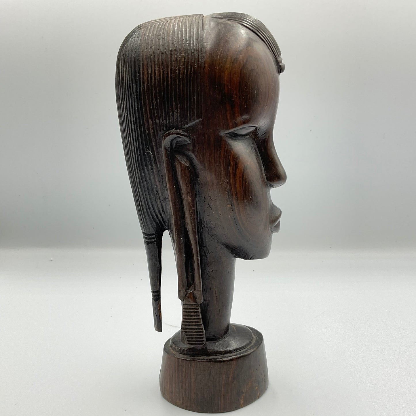 Vintage Carved African Tribal Female