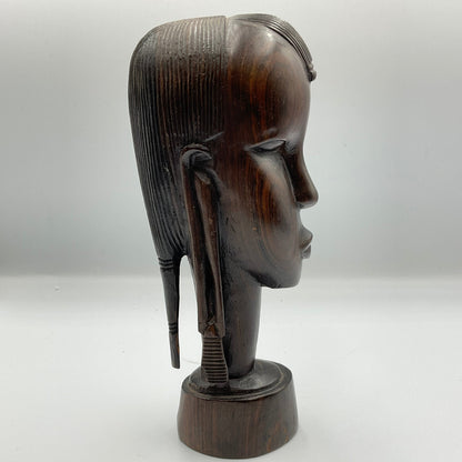 Vintage Carved African Tribal Female