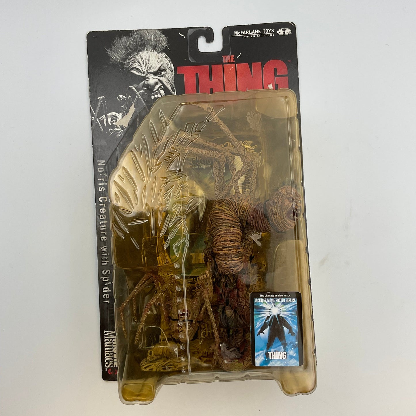 McFarlane Toys Norris Creature with Spider The Thing Movie Maniacs Action Figure