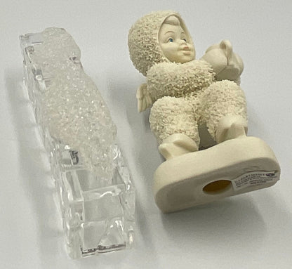 Department 56 Snowbabies Winter Tales Ice Skating Figurines Set of 4 Retired