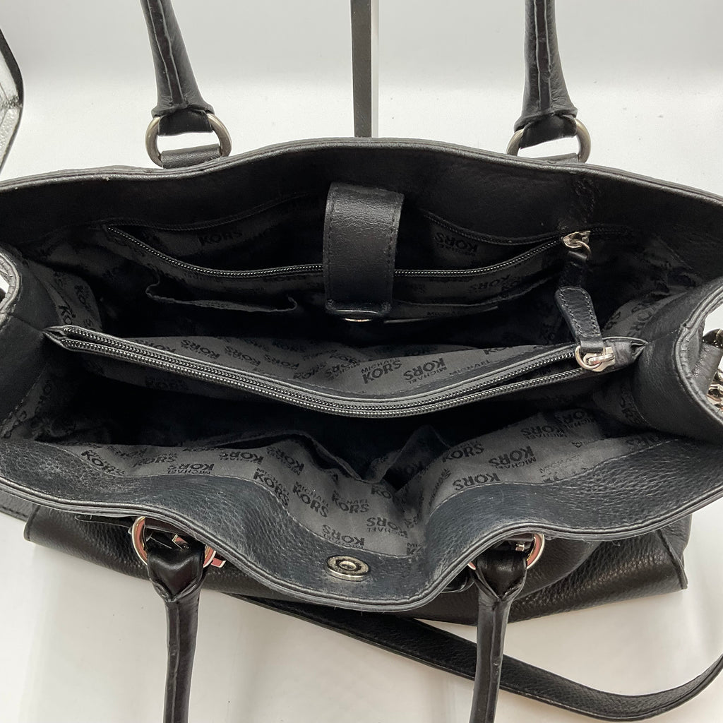 Michael Kors Black Large Hamilton Handbag