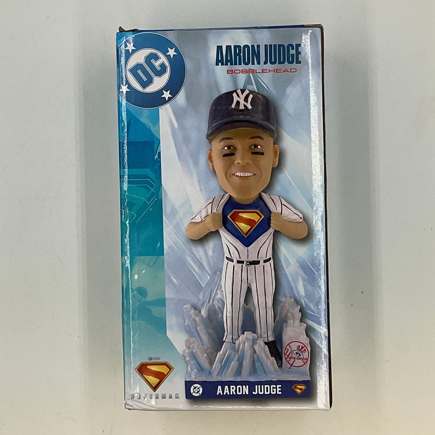 Ready JB Fanatics Fest NYC Limited Edition Aaron Judge "Superman" Bobblehead