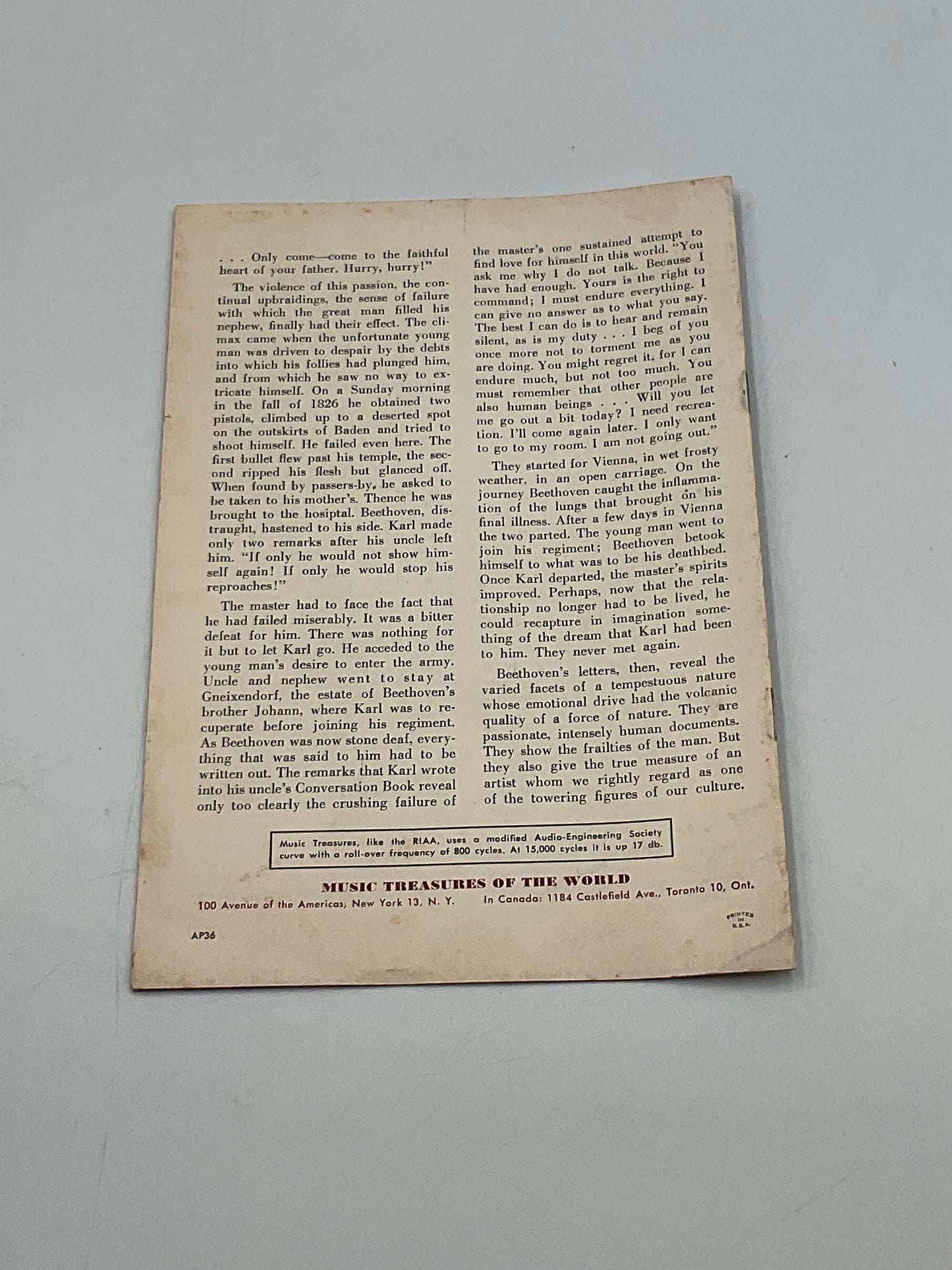 Vintage Music Treasures Of The World From High Fidelity Subscription Series