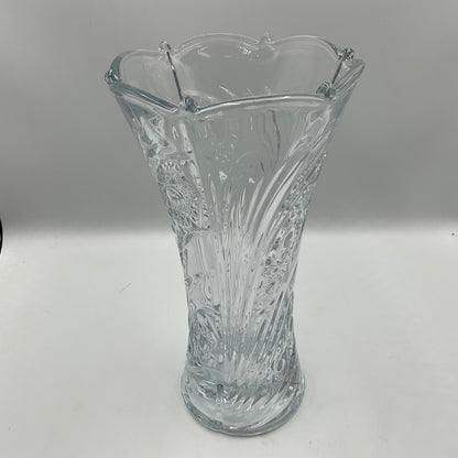 Ready JB Crystal Glass Vase Featuring Sunflower