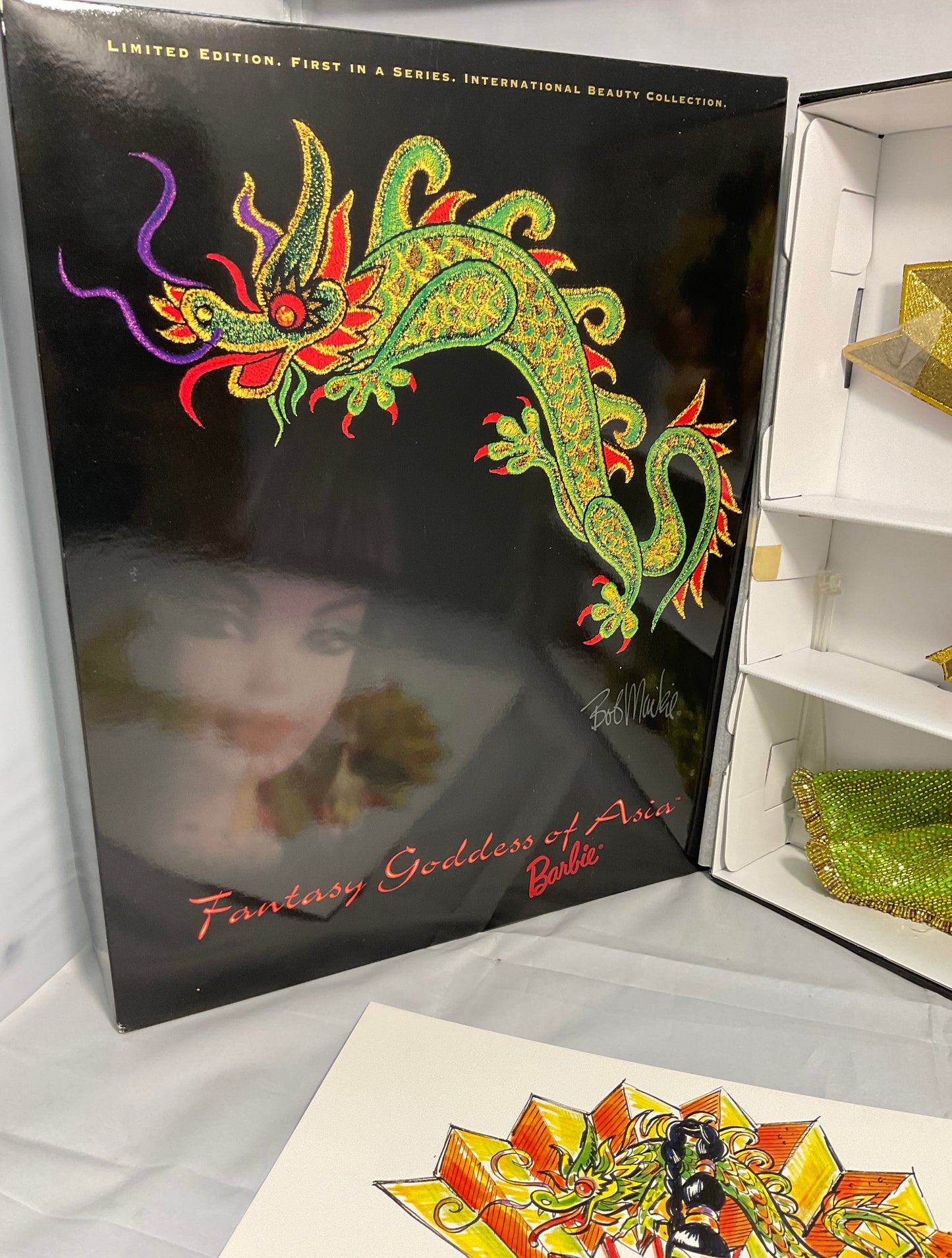 Fantasy Goddess Asia Barbie Doll Bob Mackie Limited Edition