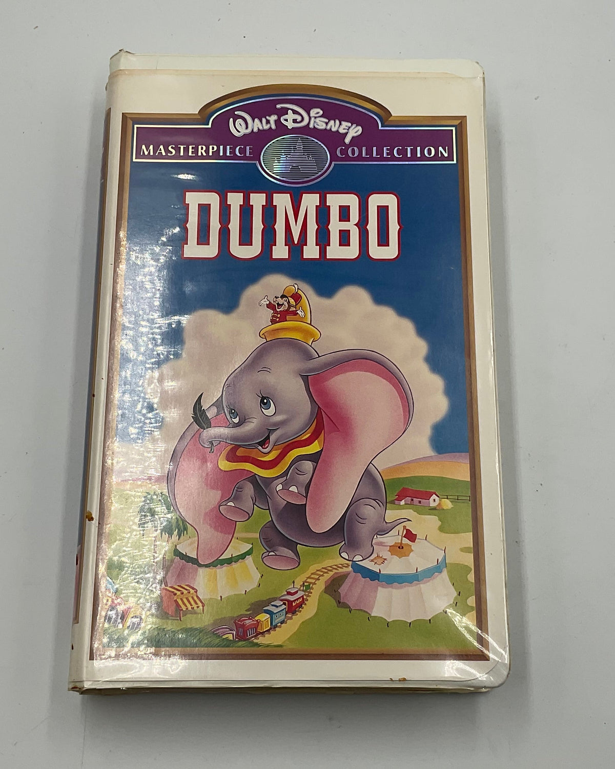 Walt Disney Masterpiece Collection Dumbo VHS Tape with Clamshell Case