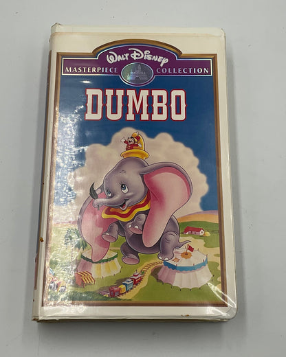 Walt Disney Masterpiece Collection Dumbo VHS Tape with Clamshell Case