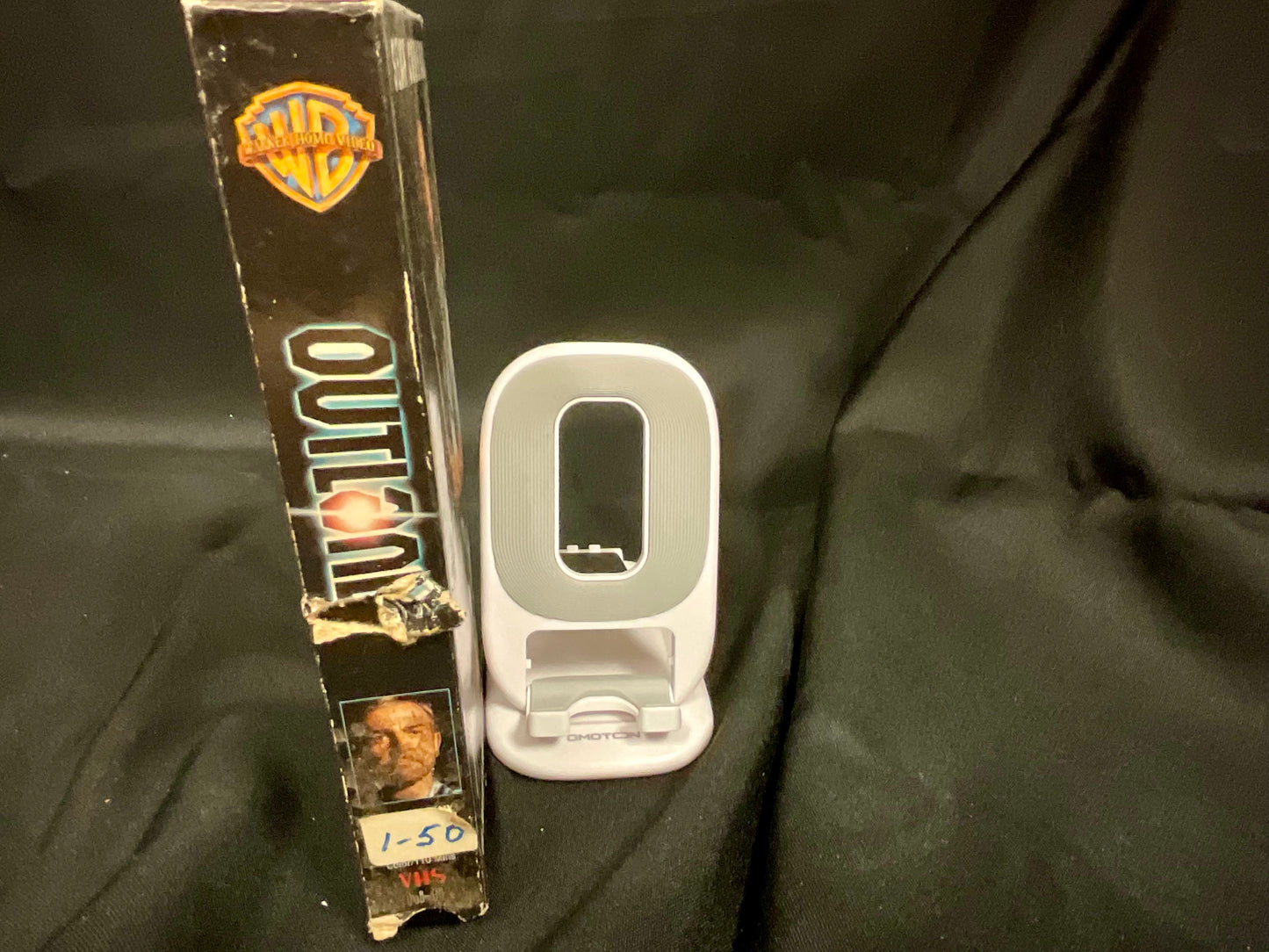 Outland Sean Connery Vintage 1981 VHS Video Tape Black and White Movie Film