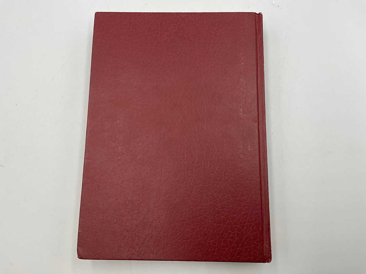 Seminal Academic Deep Red With Gold Text HardBook
