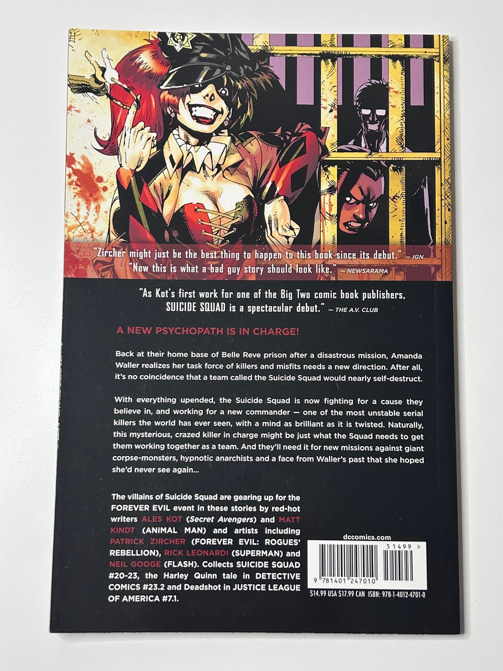 Suicide Squad Vol 4 Discipline and Punish DC Comics Harley Quinn Comic Book 2014