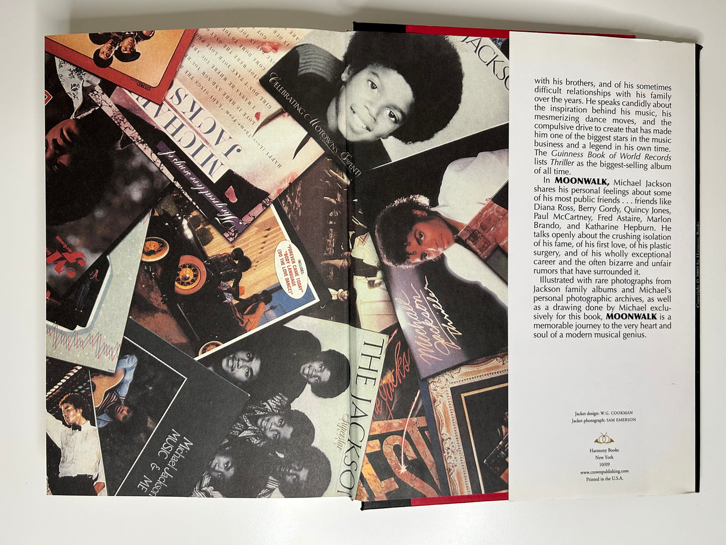 MOONWALK MICHAEL JACKSON'S AUTOBIOGRAPHY 2009