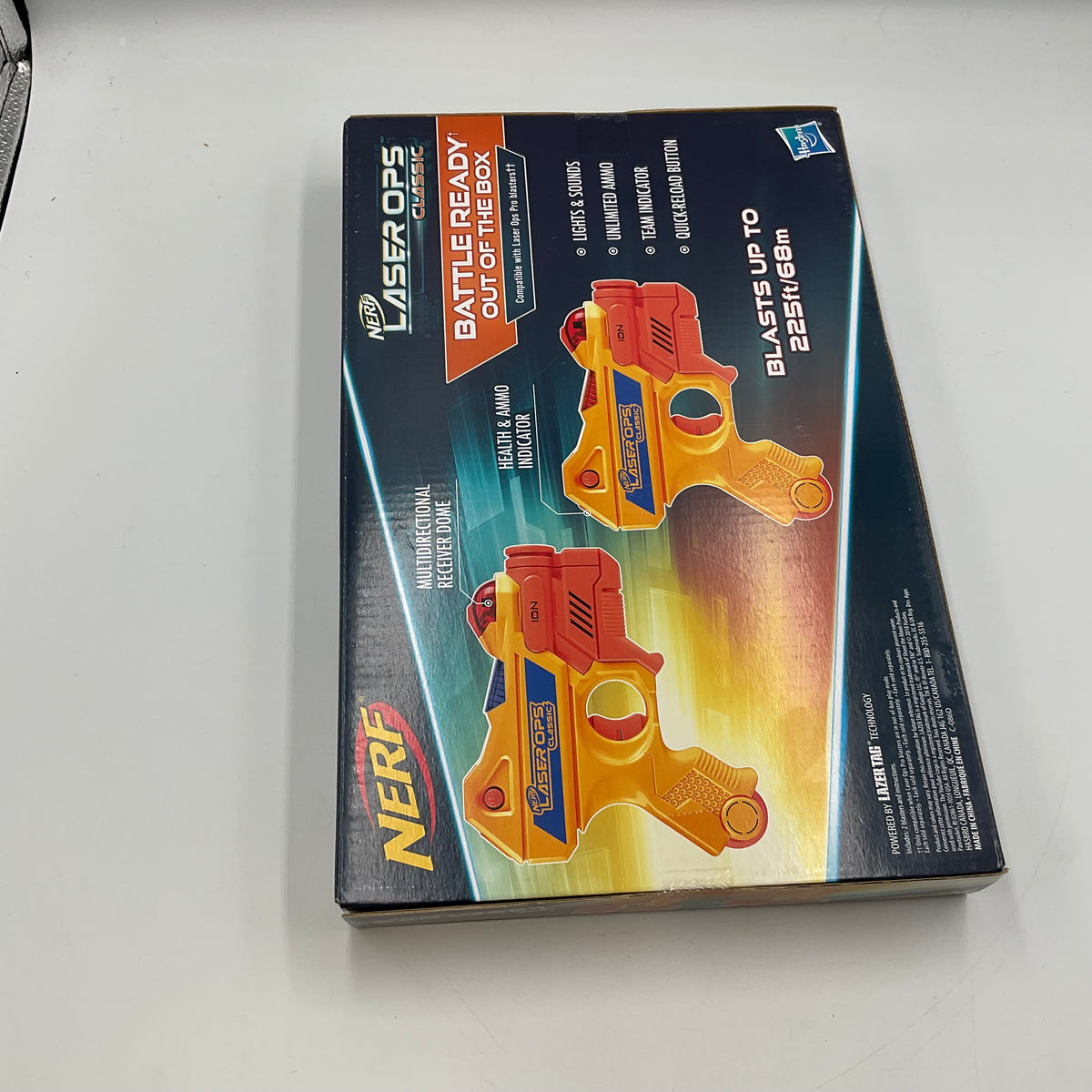 Nerf Laser Ops Classic Ion Blaster 2 Pack 4 Boxes