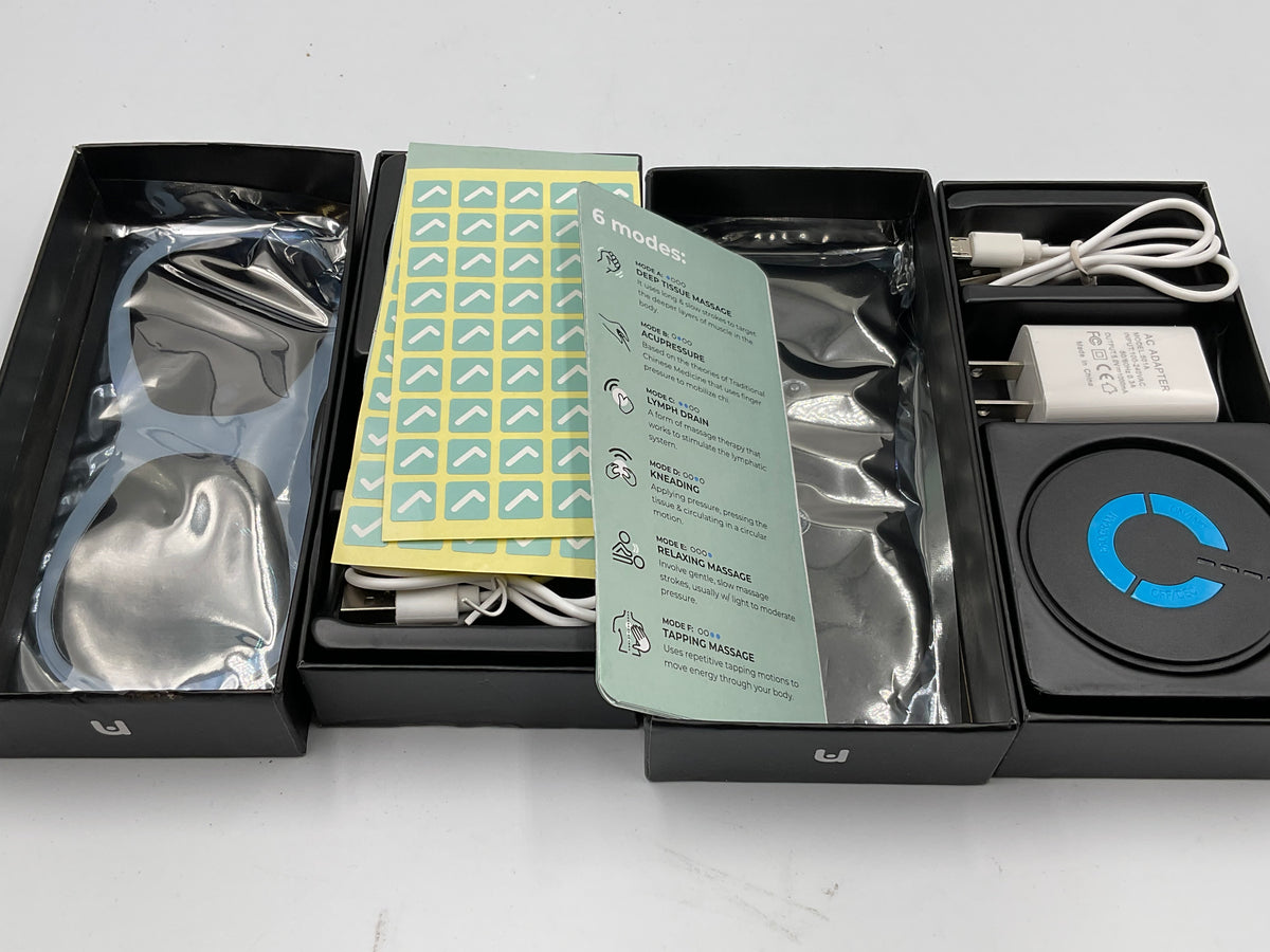 Nooro Wireless Electronic Body Massager Stimulator w/ Box Lot of 2
