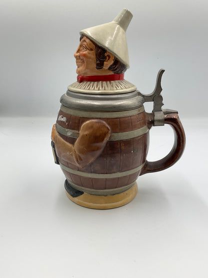 Character Stein Reinhold Merkelbach West Germany Barrel Man