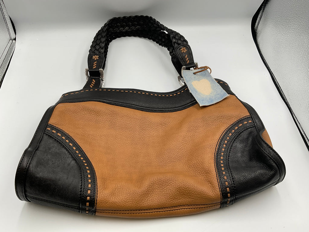 Brighton Montana Montreal Shoulder Bag Pebbled Leather Hobo Bag