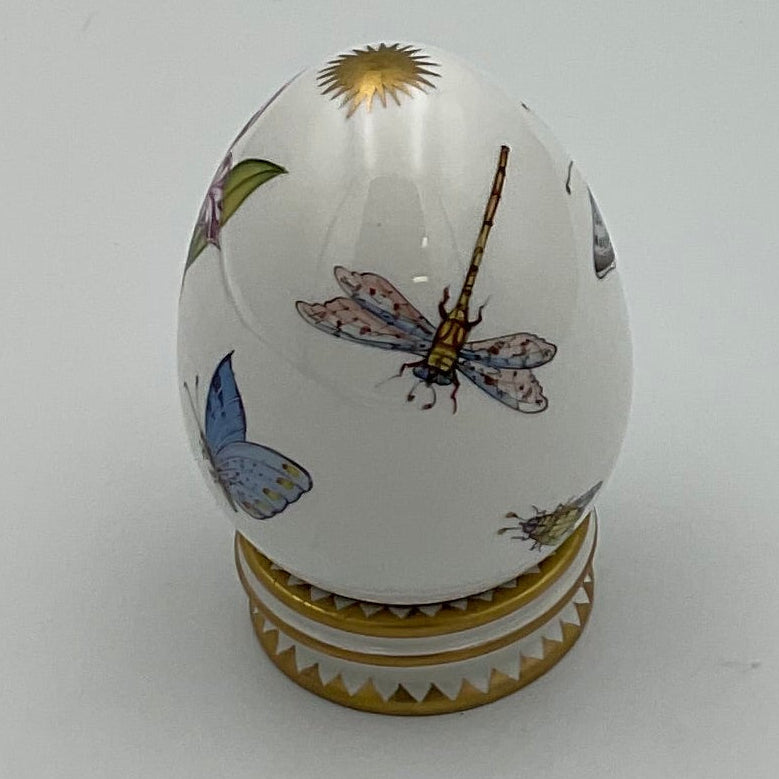 Anna Weatherley Limited Edition White House Historical Association Hand Painted Porcelain Egg