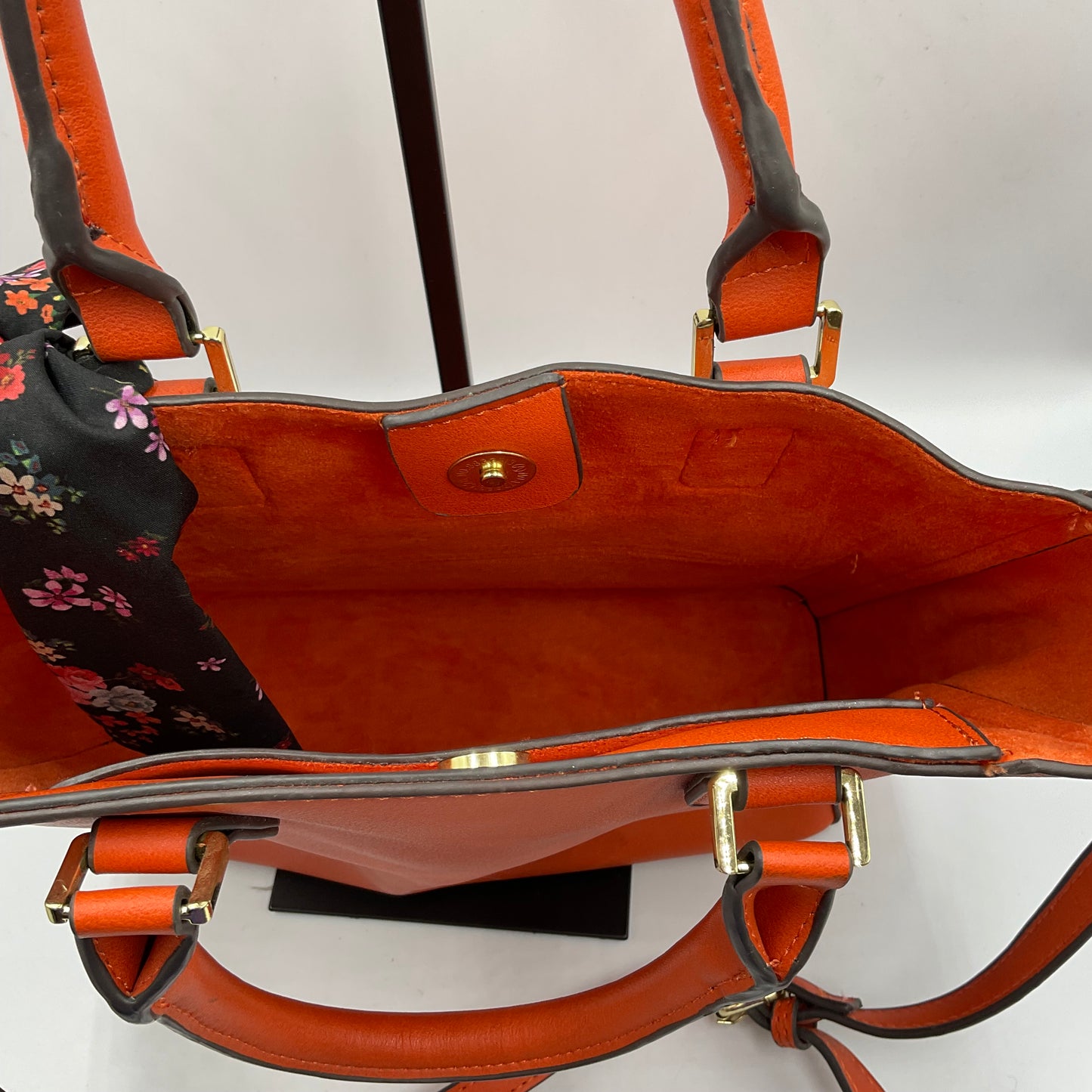 Steve Madden Large Orange Purse