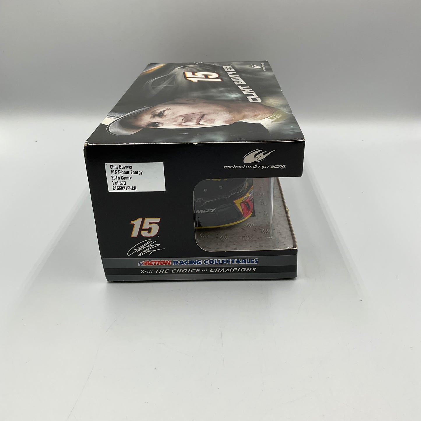 Clint Bowyer Autographed 1 of 673 1:24 Scale NASCAR Die Cast Replica