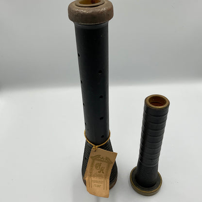 English and Continental Antiques Industrial Wooden Textile Mill Spindle Bobbin