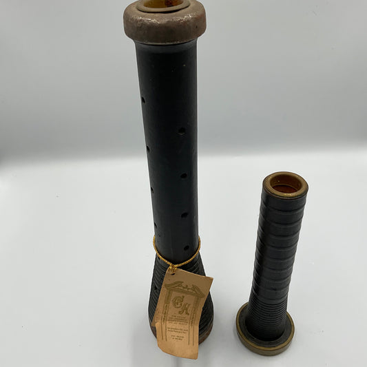 English and Continental Antiques Industrial Wooden Textile Mill Spindle Bobbin