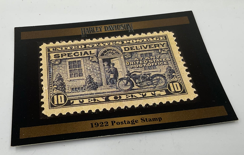 1994 Collect-A-Card Harley-Davidson Series 2 10 Cent 1922 Stamp Card
