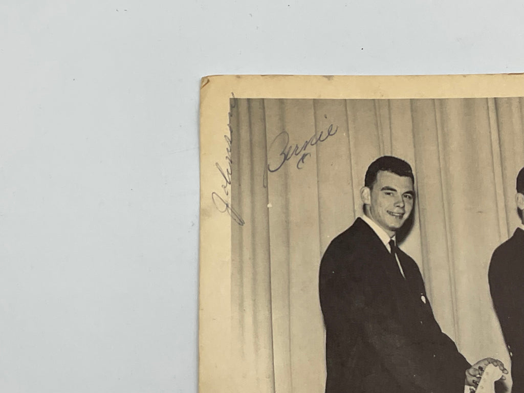 The Triumphs Autographed Promo Photo Rare 1960s Texas Gulf Coast Rock N Roll