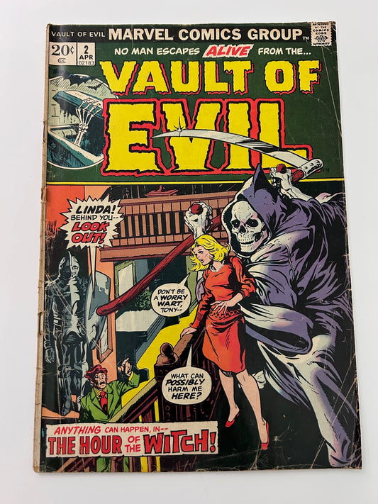 Marvel Comics Vault of Evil #2 Vintage April 1973