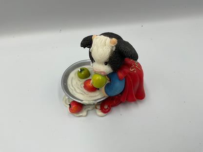 Enesco Mary's Moo Moos You're Moo Top Mater Cow Figurine 2000 Apple