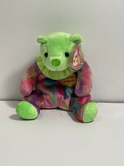 Ty Beanie Baby August the Birthday Bear