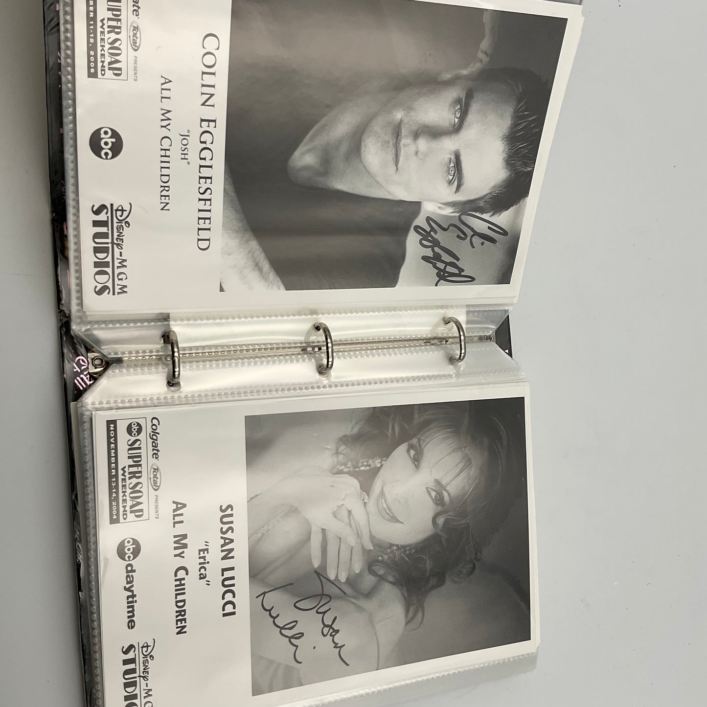 ABC Supersoap Weekend 2005 Autographed photos