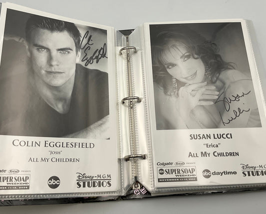 TV Stars Autograph Collection Super Soap Weekend 2005 Susan Lucci etc