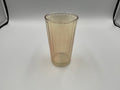Jeannette Glass Vertical Optic Marigold Carnival Glass Tumbler