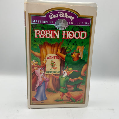 Walt Disney Robin Hood VHS Tape