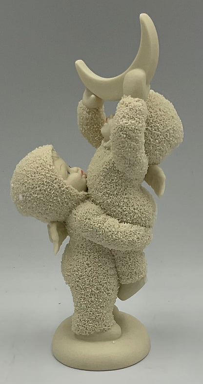 Department 56 Snowbabies “Reach for the Moon” Figurine #06852 Retired 1999