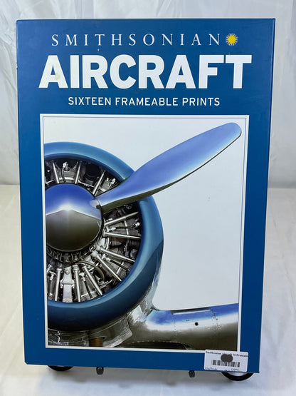 Smithsonian Aircraft 16 Piece Frameable Airplane Prints Art Decor in Original Box