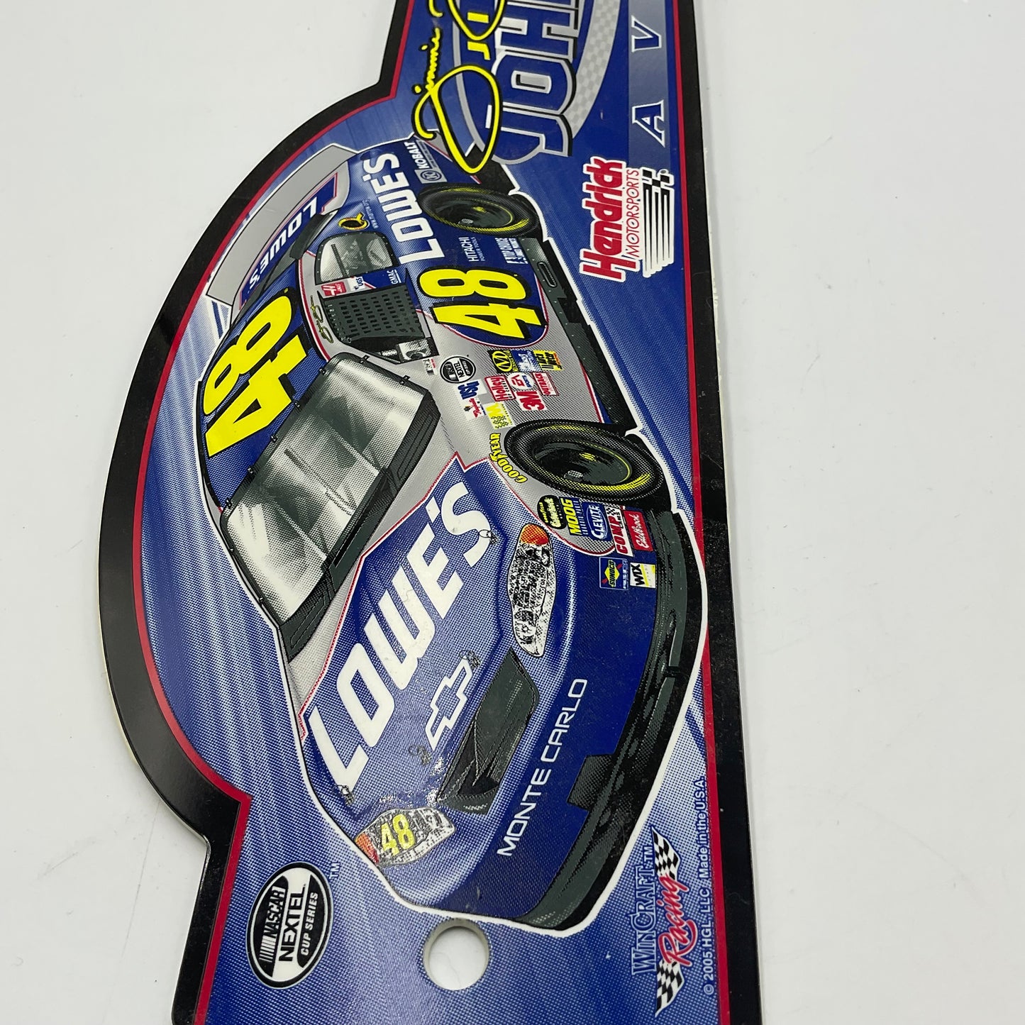 NASCAR #48 Jimmie Johnson Avenue Sign