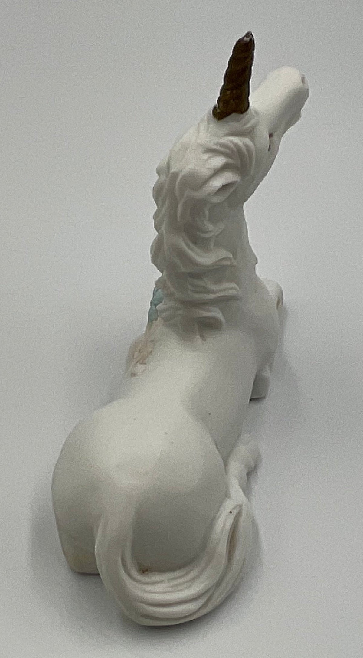 Vintage Ceramic Lying Unicorn figurine