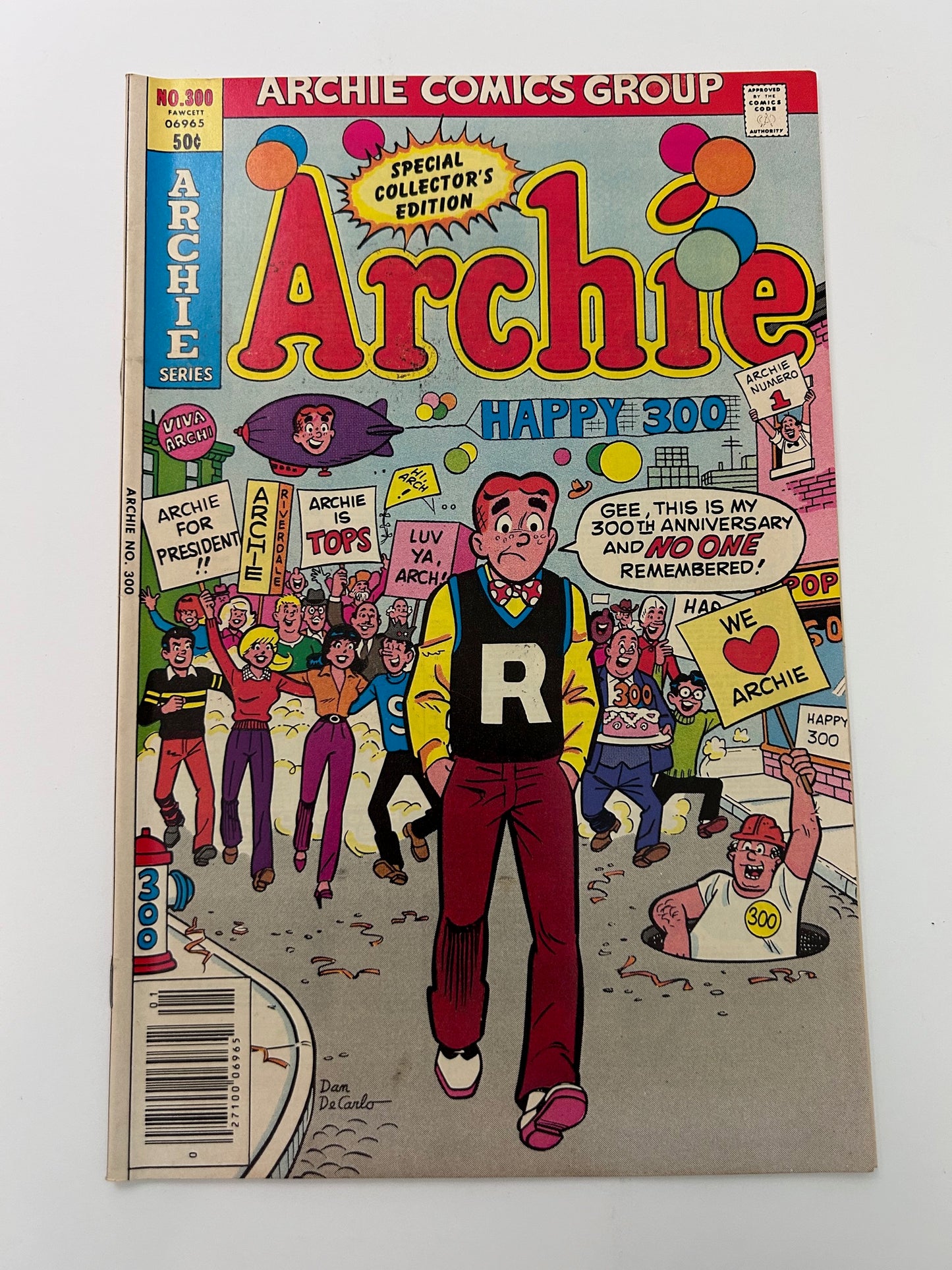 Archie Series Comic Book #300 Happy 300 Special Collector's Edition Vintage 1981