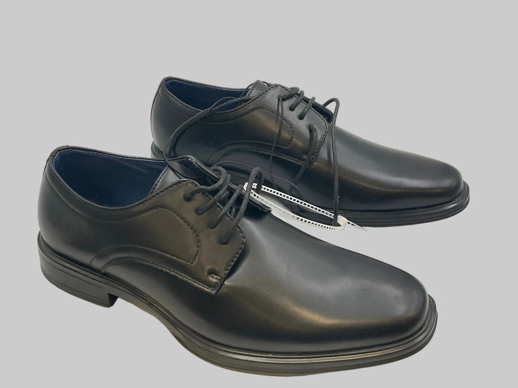 Perry Ellis Portfolio UltraFoam Black Oxford Derby Shoes 8.5