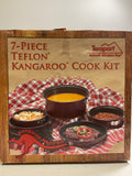 Texsport 7-Piece Kangaroo Cook Kit Missing Lids for Pans